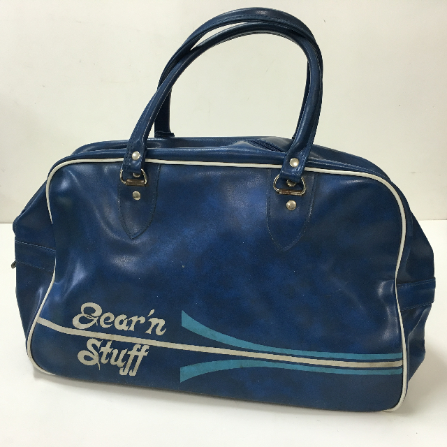 BAG, Retro Vinyl - Blue Gear N Stuff
